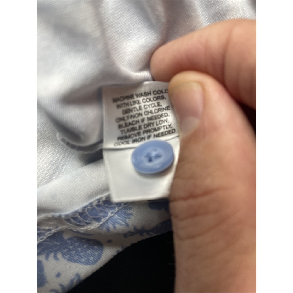 Johnston & Murphy XC4 Pineapple 2XL Short Sleeve Button Up Stretch Perfect - Picture 9 of 11